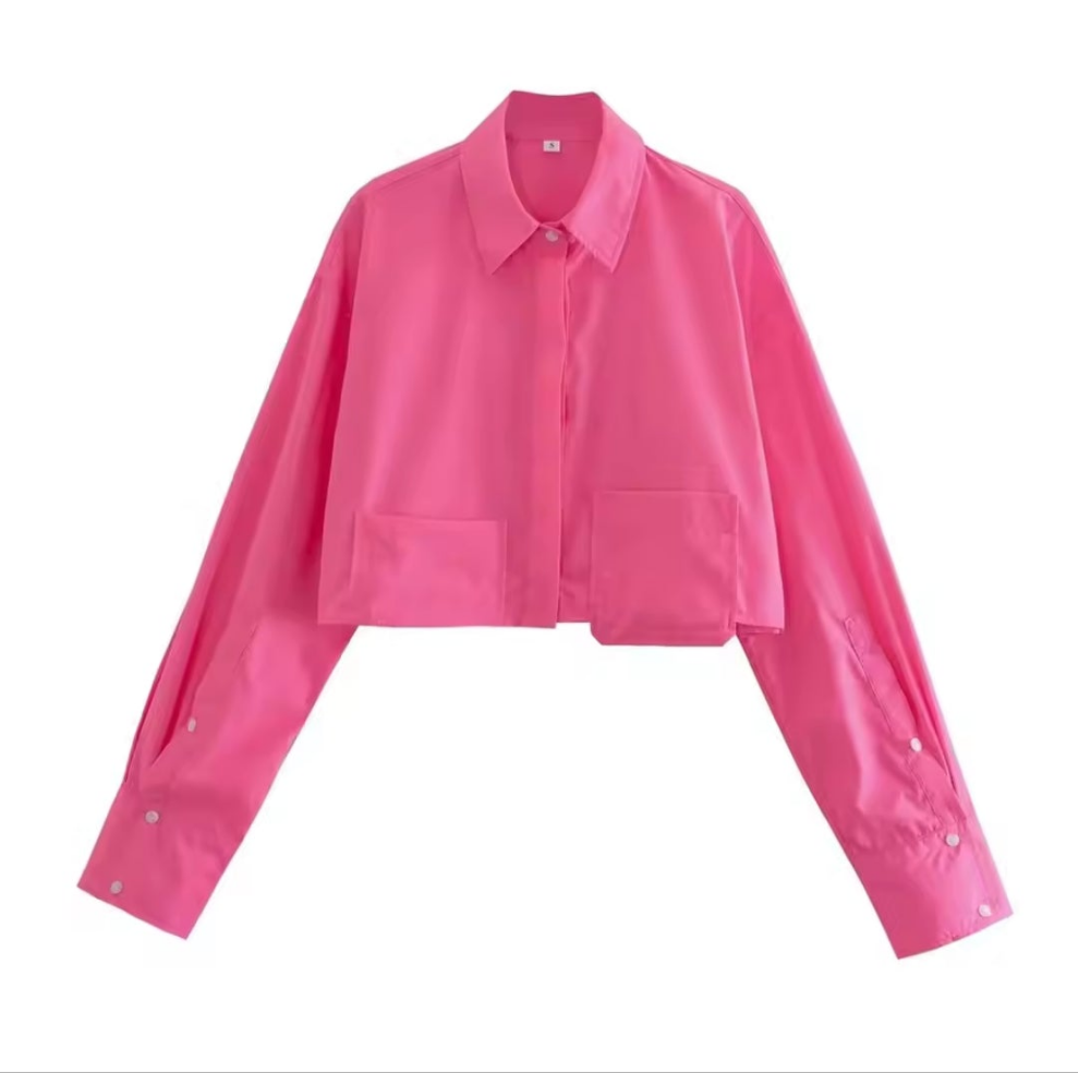 Women's Cropped Shirt