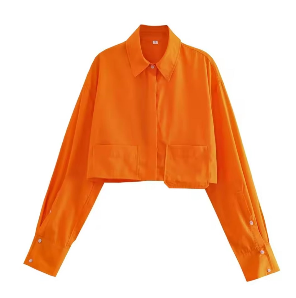 Women's Cropped Shirt