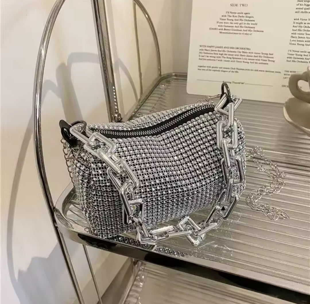 Shiny Diamond Handbag