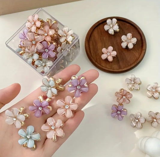 Camelia Flower Hair Claw Set