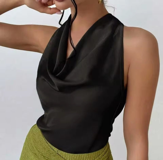 Satin Tank Top