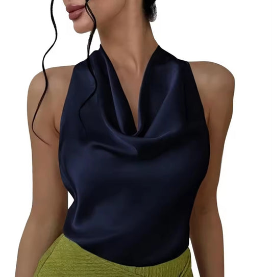 Satin Tank Top