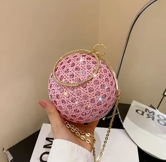 Sparkly Round Handbag