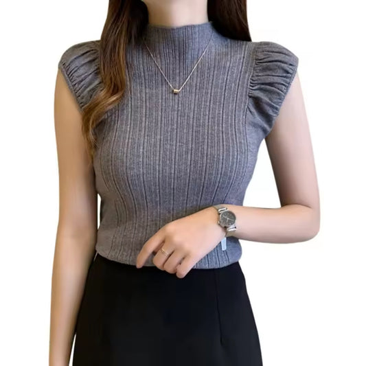Fitted Cap Sleeve Basic Top