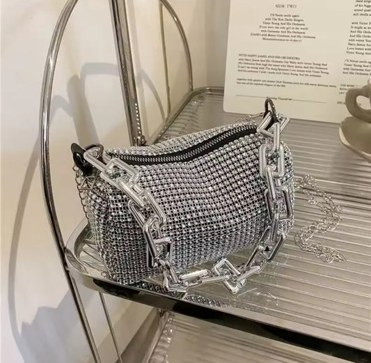 Shiny Diamond Handbag